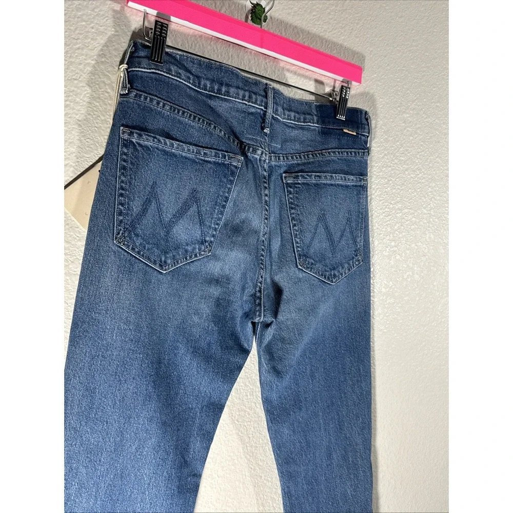NWT $268 MOTHER Superior The Outsider Flood Jeans Field Trip 30 Cropped Bootcut